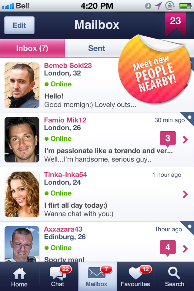 iPhone Screenshot 1